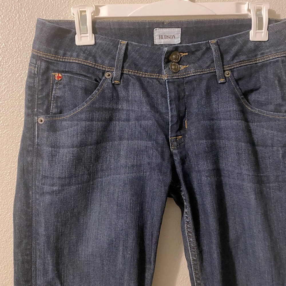 Hudson mid-low rise jeans